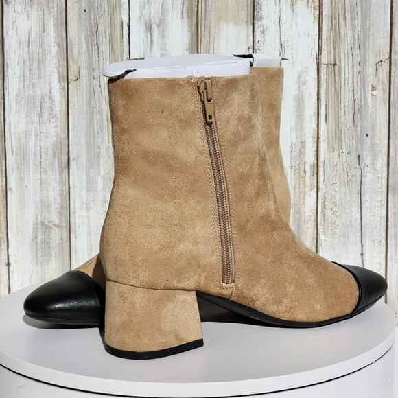 NEW - On 34th Janette Cap-Toe Booties - Size 8.5 M - Picture 8 of 10